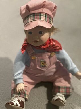 Danbury Mint Jimmy Porcelain Doll- Train Engineer